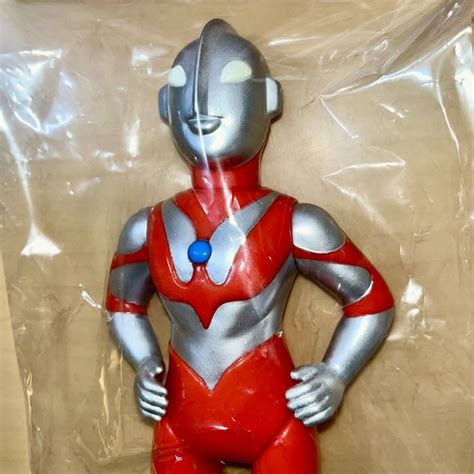 激安大特価 シルバーultraman 白目 ウルトラマン ブルマァク silver sofvi bullmark フィギュア ソフビ