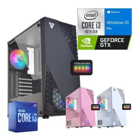 Pc Gamer Intel I3 10105f 16gb 240 Ssd 1tb Gtx1650 Cg76 Rgb Cuotas Sin