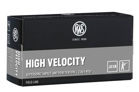 RWS 22lr High Velocity 2 6g 40gr Waffen Schrum De