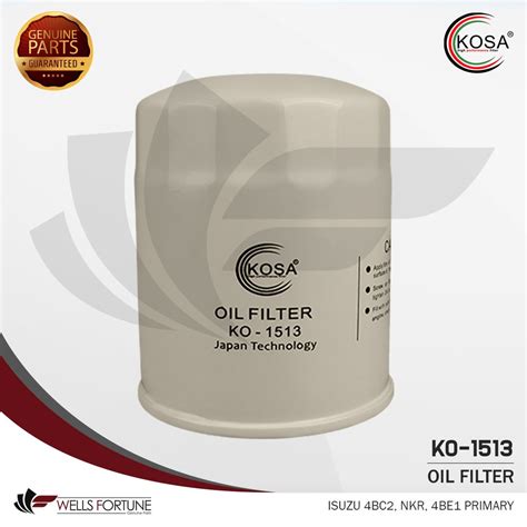 Isuzu Bc Nkr Be Primary Kosa Ko Oil Filter Isuzu Elf Npr Ba