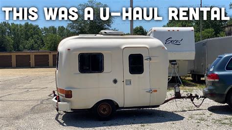 This Rare Fiberglass Camper Used To Be A U Haul Rental Trailer