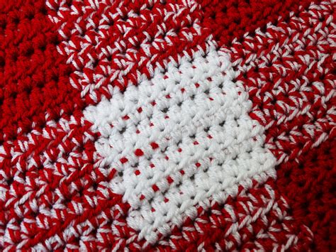 A Chunky Crocheted Gingham Picnic Blanket Puddleside Musings