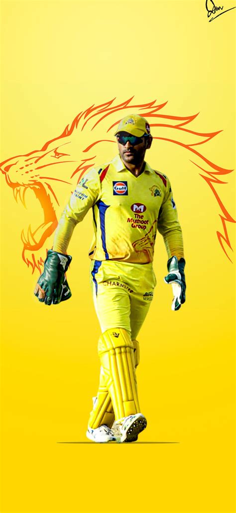 Csk Dhoni Wallpapers