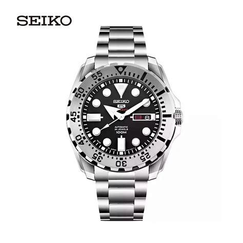 SEIKO Men S Stainless Steel Watch Rel Gio Desportivo Mec Nico Autom