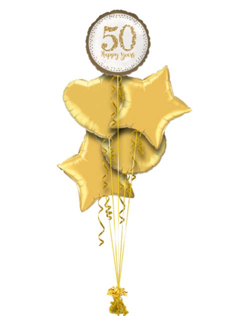 50th Anniversary Bouquet – Balloons Co