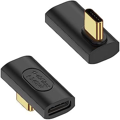 Amazon Qianrenon W Usb Type C Angled Adapter Gbps Usb