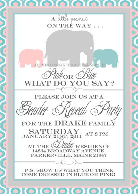 Best 20 Gender Reveal Party Invitation Ideas Home Inspiration Diy