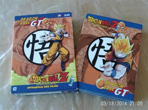 Coffret Dvd Dragon Ball Z Dragon Ball Gt Vol Bon Etat Vf Eur