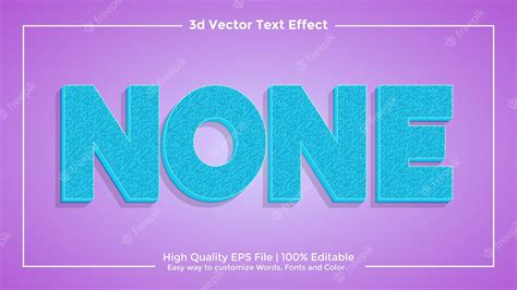 Premium Vector Fully Editable 3d Title Text Effect Eps Vector High