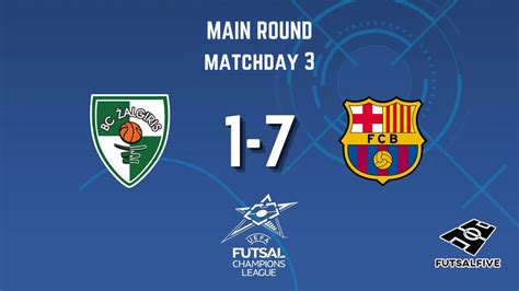 UEFA Futsal Champions League Main Round Group 3 Day 3 Kauno