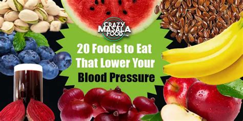 Foods To Eat That Lower Your Blood Pressure Crazy Masala Food