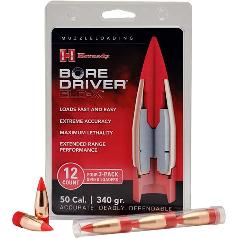 Hornady Bore Driver Cal Gr Eld X Muzzle Loader Bullets Cabela