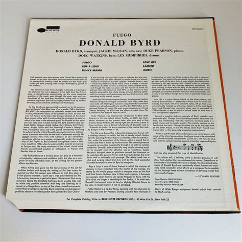 Yahoo オークション DONALD BYRD ドナルドバード FUEGO LP レコー