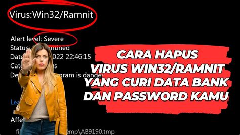 Cara Hapus Virus Win Ramnit Yang Curi Data Bank Dan Password Kamu