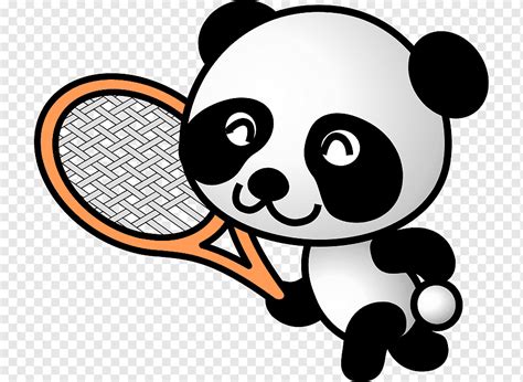 Pelotas De Tenis Panda Gigante Tenis S Carnivoran Deporte Hocico