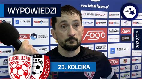 Futsal Ekstraklasa Tv Skr T Gi Malepszy Arth Soft Leszno Ruch Chorz W