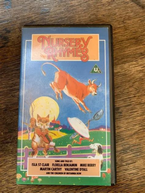 Nursery Rhymes Vhs Video £900 Picclick Uk