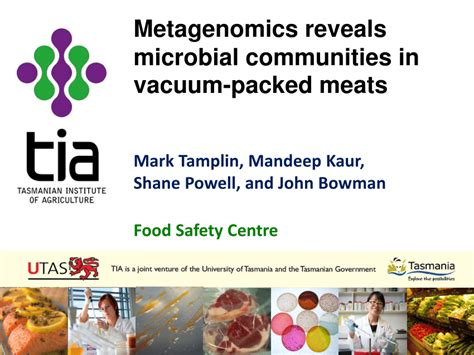 PDF Metagenomics Reveals Microbial Communities In Vacuum Packed Meats