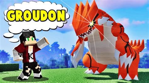 Capturei O Lend Rio Pok Mon Groudon O Mais Forte Do Servidor Youtube