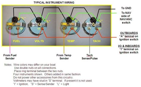 Trouble with gauges wiring Page: 1 - iboats Boating Forums | 557669 | Boat wiring, Electric boat ...