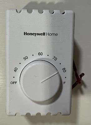 Honeywell Home Electric Heat Thermostat White T410B 1004 EBay