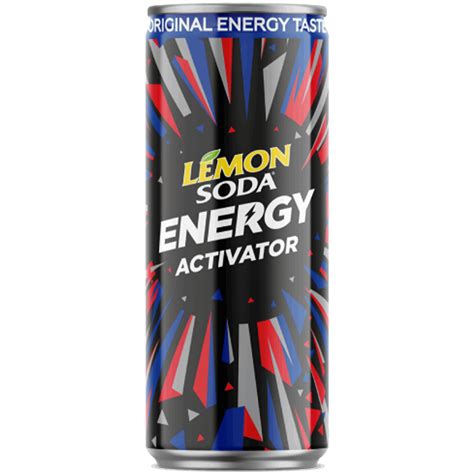 Lemon Soda Energy Activator Original About Snack