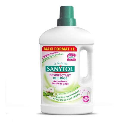 Sanytol linge Aloe Vera désinfectant linge Sanytol belgique