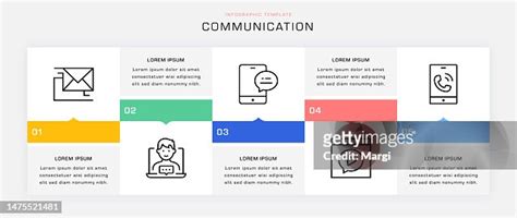 Communication Timeline Infographic Template High-Res Vector Graphic ...