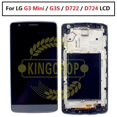 For Lg G3 Mini Lcd Display With Frame Digitizer Replacement For Lg G3 S