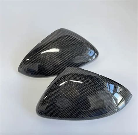 VW GOLF MK7 Mk7 5 Gti Gtd R Carbon Fibre Replacement Wing Mirror Covers