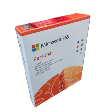 Microsoft Office 365 M365 Personal Engleza 1an Emag Ro