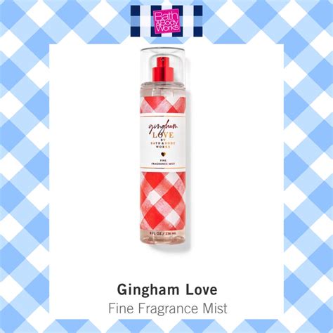 Bath And Body Works Gingham Love Fine Fragrance Mist Shopee Philippines