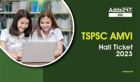 TSPSC AMVI Hall Ticket 2023 Complete Exam Date Schedule