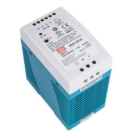 Блок живлення на DIN рейку 100W 24V MDR 100 24 MeanWell за ціною від