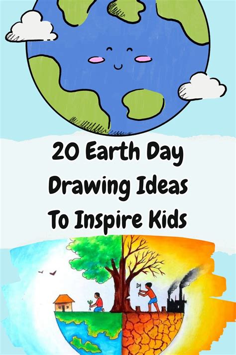 20 Earth Day Drawing Ideas For 2024 To Inspire Kids