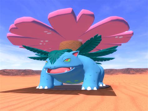 Gigantamax Venusaur Pokemon Gen 8 By Vertell On Deviantart