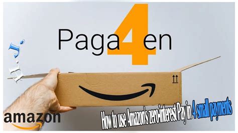 How To Use Amazon S Zero Interest Paga En 4 De Cofidis YouTube