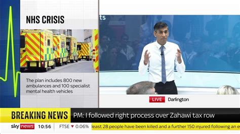 Rishi Sunak Claims Big Pay Rise For Nurses Would Lead To Vicious Cycle