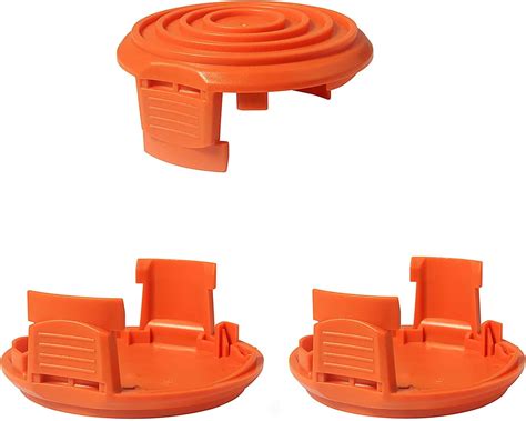 Thten 50019417 Weed Eater Replacement Spools Cap Covers Compatible With Worx Wa0007 Wg116 Wg119