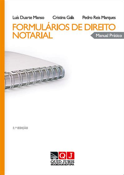 Formul Rios De Direito Notarial Manual Pr Tico Edi O Manso