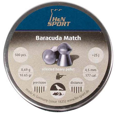 H N Baracuda Match Mm Cal Gr Ct Airgun Depot