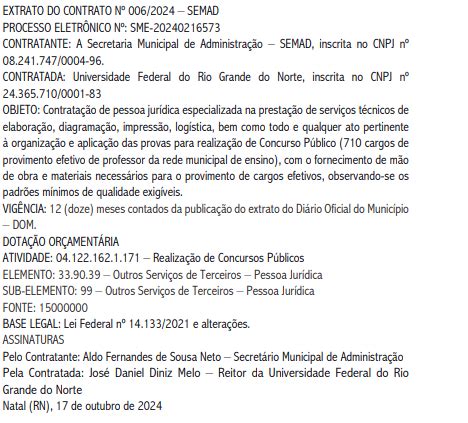 Concurso Sme Natal Rn Banca Definida Vagas