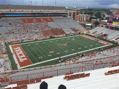 Section At Dkr Texas Memorial Stadium Rateyourseats