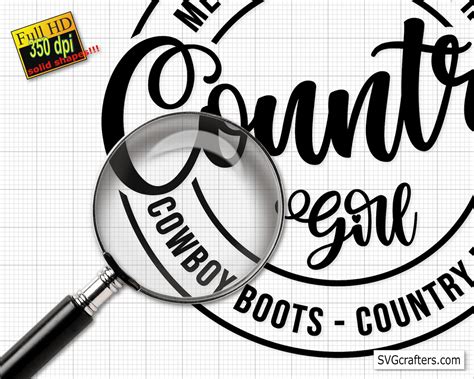 Country Girl Svg Country Svg Cowgirl Svg Southern Girl Svg Etsy