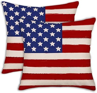 Amazon Th Of July Pillow Covers X Inch Set Of Memorial Day