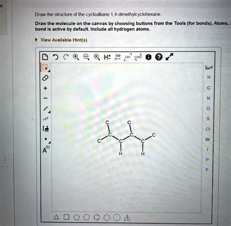 Solved Draw The Structure Of The Cycloal Ikane Dimethylcyclohexane