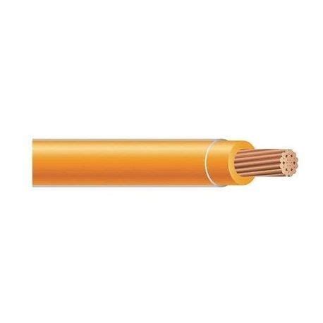 Xhhw Cu Wire Stranded Awg Conductor Copper Volts Orange