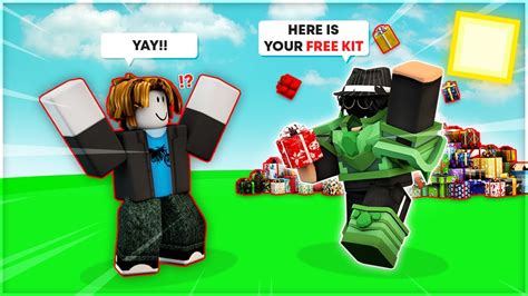 Gifting People Their Dream Kits If They Win Roblox Bedwars Youtube