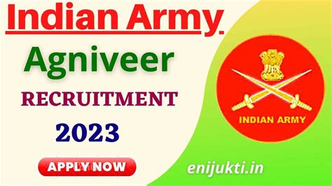 Indian Army Agniveer Recruitment 2023 Rally Schedule Notification