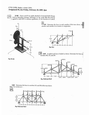 Assignment Sol Mcgill University Department Of Civil Engineering